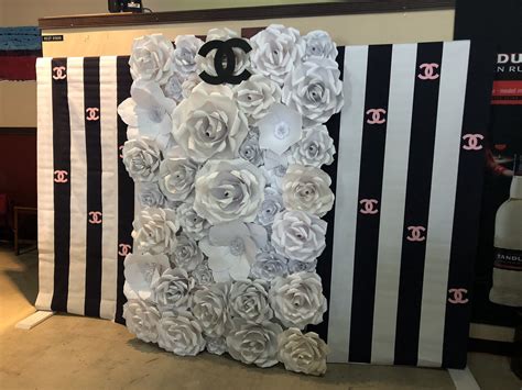 coco chanel backdrop